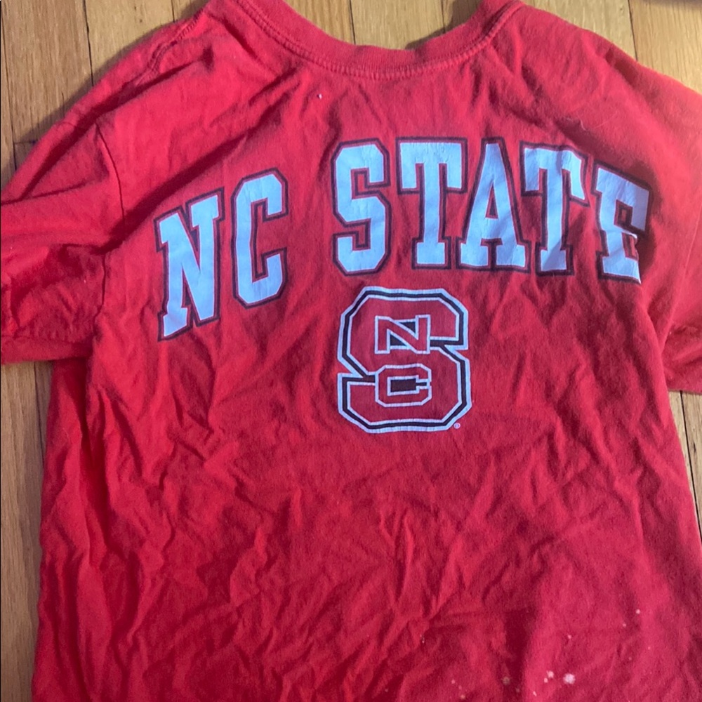 NC State Kids Red T-Shirt